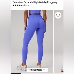 Fabletics high waist leggings. Medium